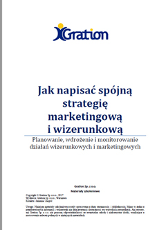 Materiały szkoleniowe - Opracowanie stategii marketingowej i wizerunkowej